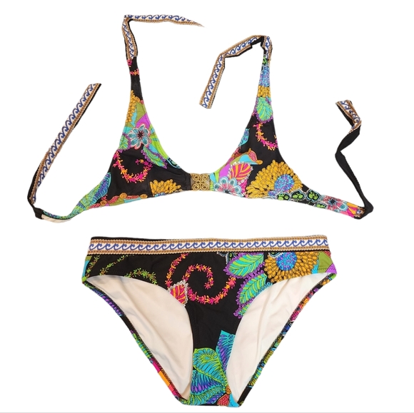 Trina Turk Multicolor Floral Bikini - Picture 5 of 14